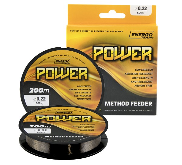 Najlon Energoteam Power method feeder 0,22mm 200m