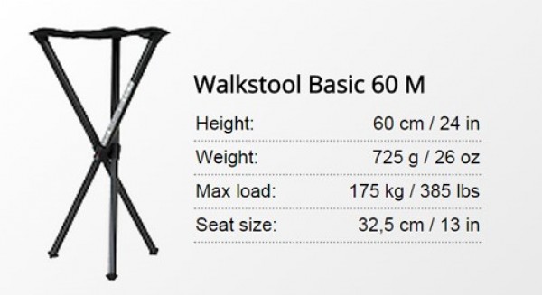 Tronozac Walkstool Basic 60cm