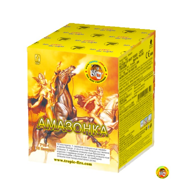 Vatromet TFC1901601/2016-1 Amazonka 16s/20mm Tropic Fire